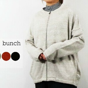 【予約販売】10月中旬入庫予定【2025新作】リバイバル裏毛　前後差バックヘムギャザージップアップブルゾン