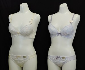 カジュアルブラショーペア　＜花柄シフォン＆チュールレース＞　6月新商品