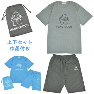 家居服 短袖 Sanrio三丽鸥 束口袋 HANGYODON人鱼汉顿