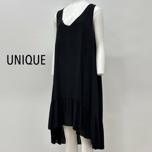 洋装/连衣裙 Design 层叠造型 无袖 化纤/人造丝