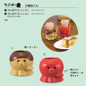 デコレ たこぱー 爪楊枝入れ