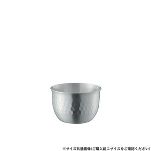 田辺金具 華 ぐいのみ 90ml 槌目 艶消し 1863