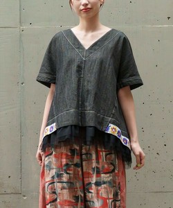 【2025春夏新作】引き算的綿麻デニチュPO