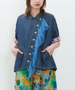 【2025春夏新作】引き算的綿麻デニチュSH