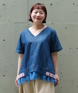【2025春夏新作】引き算的綿麻デニチュPO（大きいサイズ）