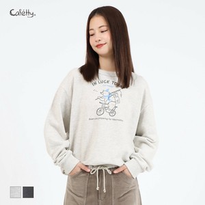 【2025秋冬新作】ドロストプリントスウェット Cafetty/CF6159