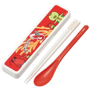 【公式】 音のならないコンビセット 箸18cm 【カルビー かっぱえびせん】 スケーター