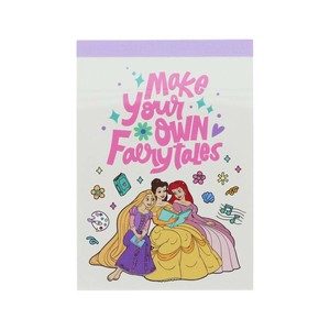 【メモ帳】ディズニープリンセス メモミニ ミニミニメモ 集合W ホワイト