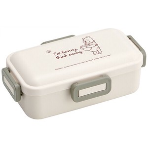 【公式】 食洗機対応 ふわっと弁当箱 530ml 【くまのプーさん/シンプルロゴ】 スケーター