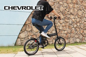 CHEVROLET 16インチ折畳自転車BK（BAA仕様）	MG-CV16BAA-BK