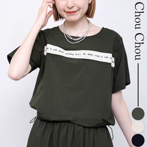英字ラインTシャツ　2025人気 新作  chouchou東京