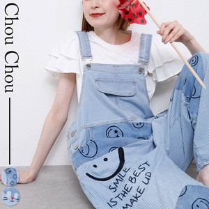 2025新作　アップリケ付きサロペット 2025人気 定番 chou chou東京