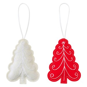 Store Material for Christmas Red 4-pcs set