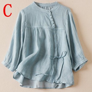 Tシャツ  ラウンドネック 無地 ゆったり 快適 レディース ファッション  DYLA498