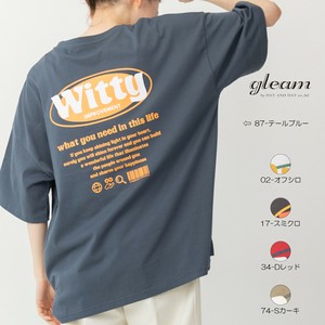 T 恤/上衣 刺绣 新商品 2025年 天竺棉 宽松T-Shirt 春夏