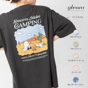 T 恤/上衣 刺绣 新商品 2025年 天竺棉 宽松T-Shirt 印花 春夏