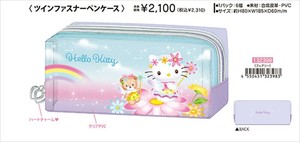 【予約品】ハローキティ ファンタジーエンジェル ツインファスナーペンケース《 7/2(水) 予約〆切り》