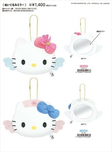 【予約品】ハローキティ ファンタジーエンジェル ぬいぐるみミラー《 7/2(水) 予約〆切り》
