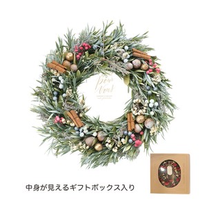 【予約販売】CMナチュラルリース　シャビークリスマス