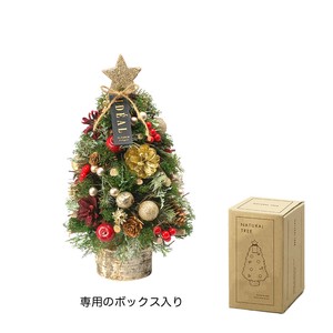【予約販売】CMナチュラルツリーオブジェ　　フォレストレッド