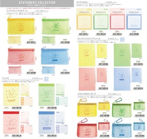 【取寄せ商品】ポケットモンスター マルチケース メモ 付箋 クリアファイル ポーチ (my)
