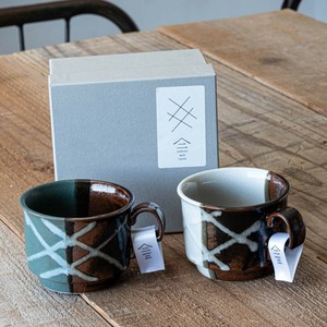 Mino ware Mug Western Tableware Set of 2 Made in Japan