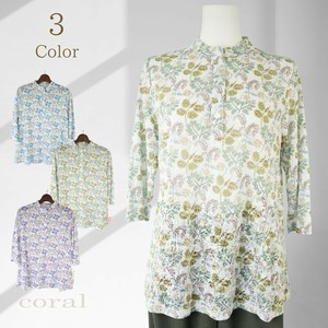 T-shirt Floral Pattern Cut-and-sew