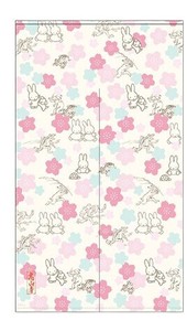 miffy×鳥獣戯画　カーテン