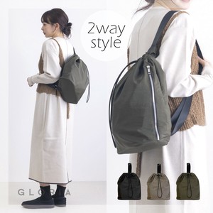 Backpack Ladies fashion Shoulder Bag Drawstring Bag [A/W NEW]