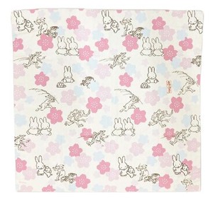 miffy×鳥獣戯画　風呂敷
