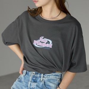 ★ビッグシルエットラバープリントTシャツ SS【4デザイン】【2025新作】