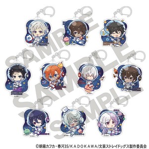 ■2025SS　新作■　文豪ストレイドッグス　トレーディングアクリルキーホルダー BOX　プチコスモ
