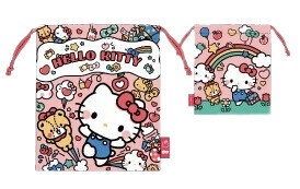 Pre-order Pouch Hello Kitty Drawstring Bag Sanrio Characters