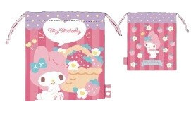 Pre-order Pouch My Melody Drawstring Bag Sanrio Characters