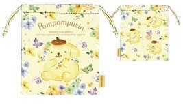 Pre-order Pouch Drawstring Bag Sanrio Characters Pomupomupurin