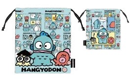 Hangyodon Pre-order Pouch Drawstring Bag Sanrio Characters
