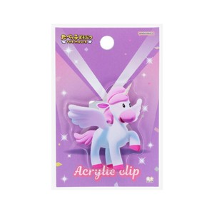 【文房具】たべっ子どうぶつ THE MOVIE アクリルクリップ ぺがさす