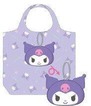 Pre-order Reusable Grocery Bag Mascot Sanrio Characters KUROMI Reusable Bag
