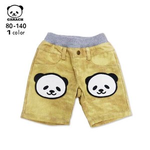 Kids' Short Pant Applique Panda