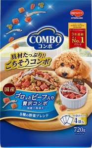 [日本ペットフード]コンボドッグゴロッとビーフ入り720g