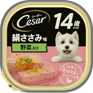 [マースジャパンリミテッド]シーザー14歳からの絹ささみ味野菜入り100g