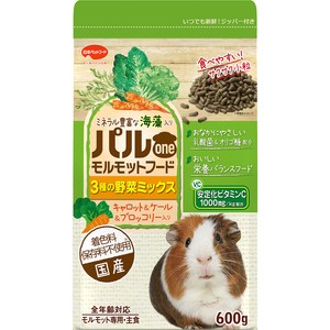 [日本ペットフード小動物事業部]パルワンモルモット3種野菜M600g