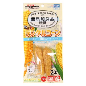 [ドギーマン]ドギーマン無添加良品カムカムデンタルコーンとうもろこし型チキンSS