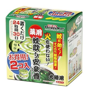 [ドギーマン]ドギーマン薬用蚊取り安泉香お得用2コ入