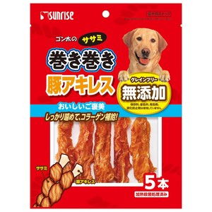 [マルカン]ゴン太のササミ巻き巻き豚アキレス5本