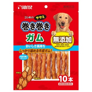 [マルカン]ゴン太のササミ巻き巻きガム10本