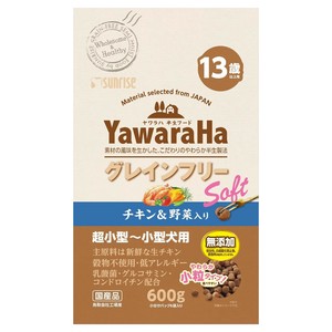 [マルカン]ヤワラハグレインフリーソフトチキン&野菜入り13歳以上用600g