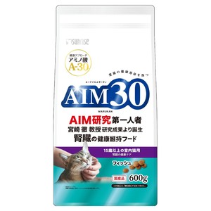 [マルカン]AIM3015歳以上の室内猫用腎臓の健康ケアフィッシュ600g