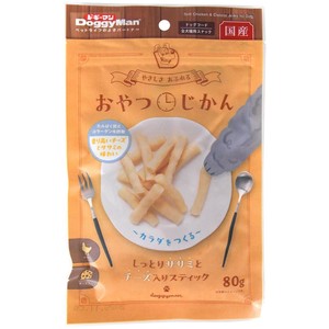[ドギーマンハヤシ食品営業部]しっとりササミとチーズ入りST80g