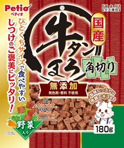 [ペティオ]牛タンまろ無添加角切り野菜180g